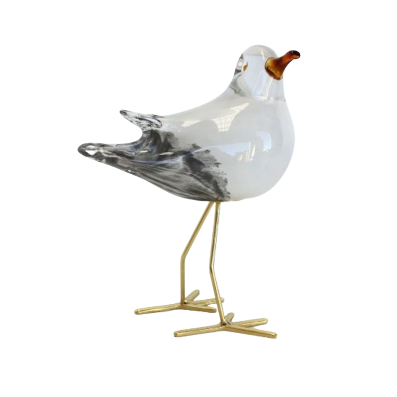 Glass Standing Seagull