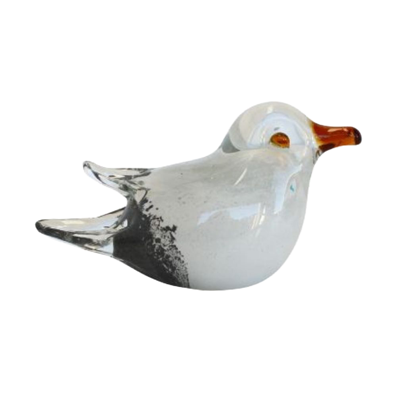 Glass Resting Seagull