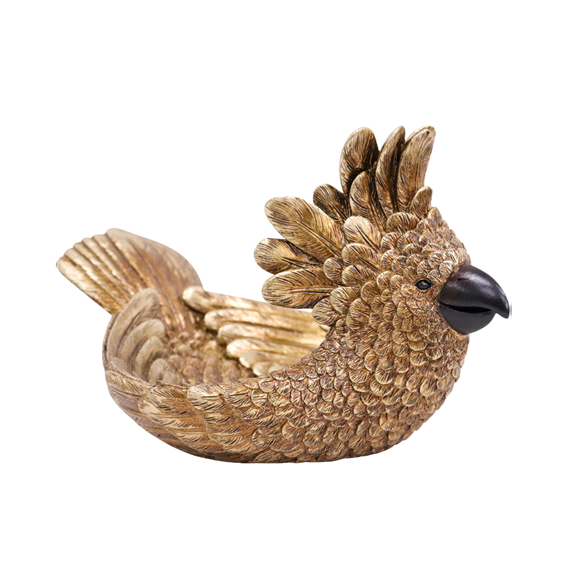 Meet Kristian the Cockatoo Keepsake Bowl, a decorative resin trinket bowl perfect for jewellery, keys and treasured keepsakes.