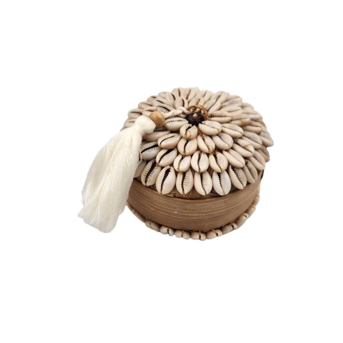 Shell & Beaded Luxurious Decorative Boxes: Style B