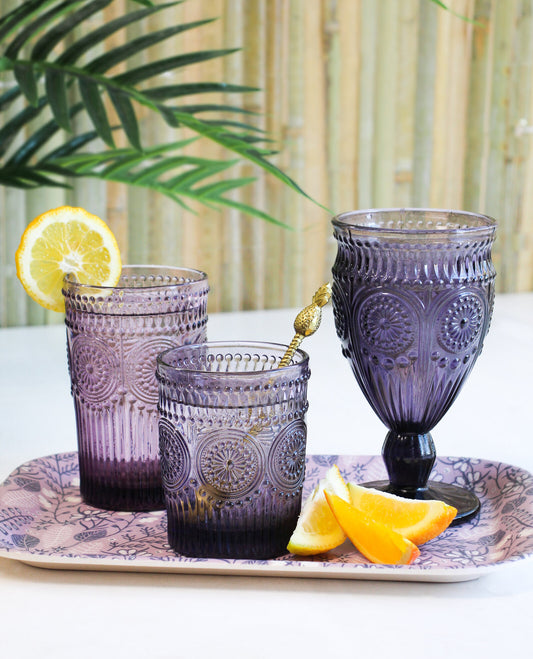 Tumbler Lilac Tall Glassware