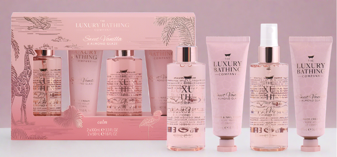 THE LUXURY BATHING SWEET VANILLA ALMOND GLAZE CALM