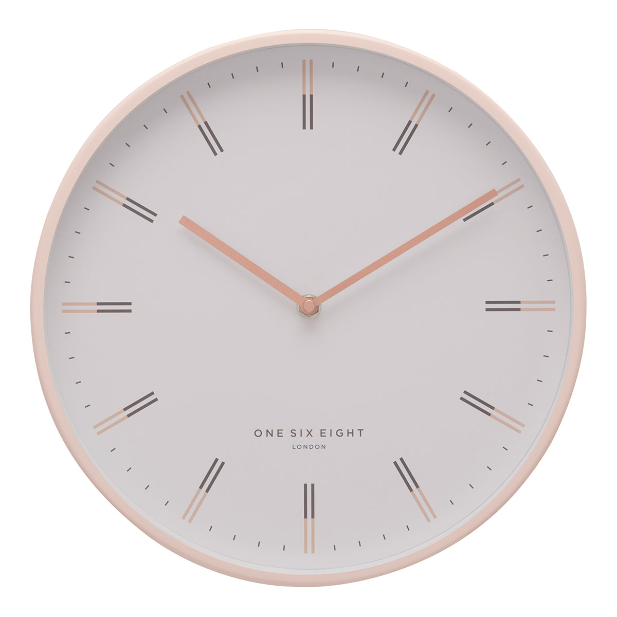 ELLIE 30cm Blush Silent Wall Clock
