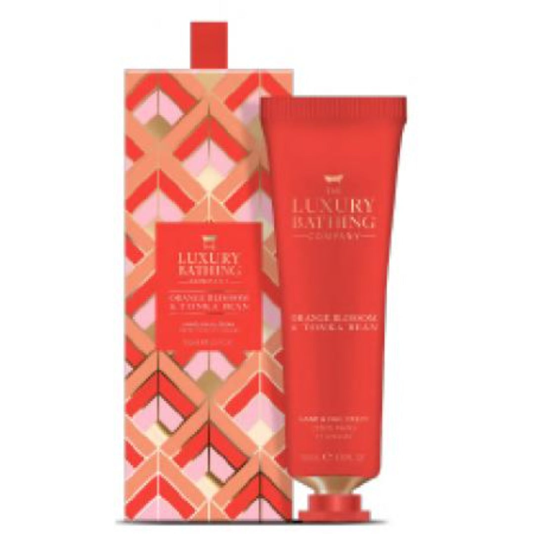 THE LUXURY BATHING COMPANY ORANGE BLOSSOM TONKA BEAM LUXURY HAND CREAM