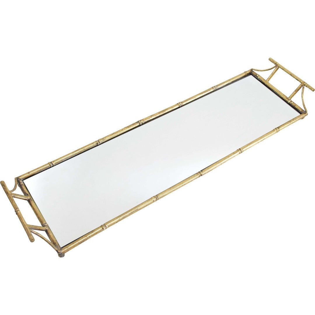 Mirror Tray Bamboo Xl