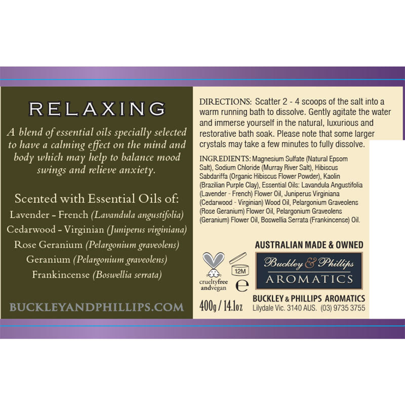Aromatics Indulgence Bath Soak