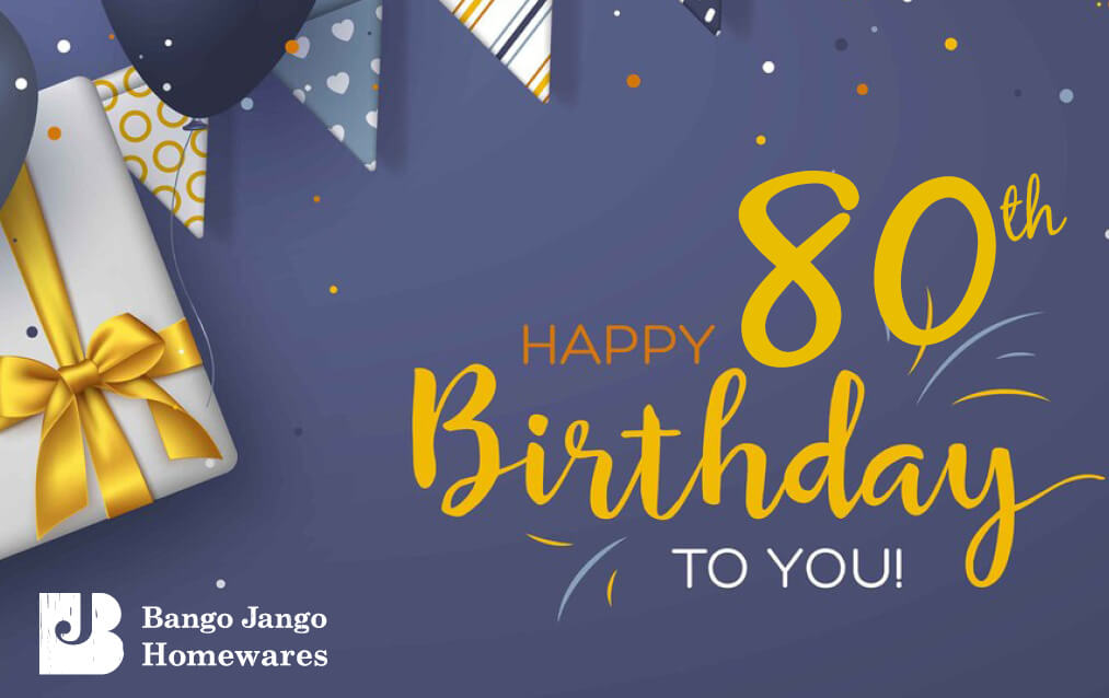 EGift Card 80th Birthday
