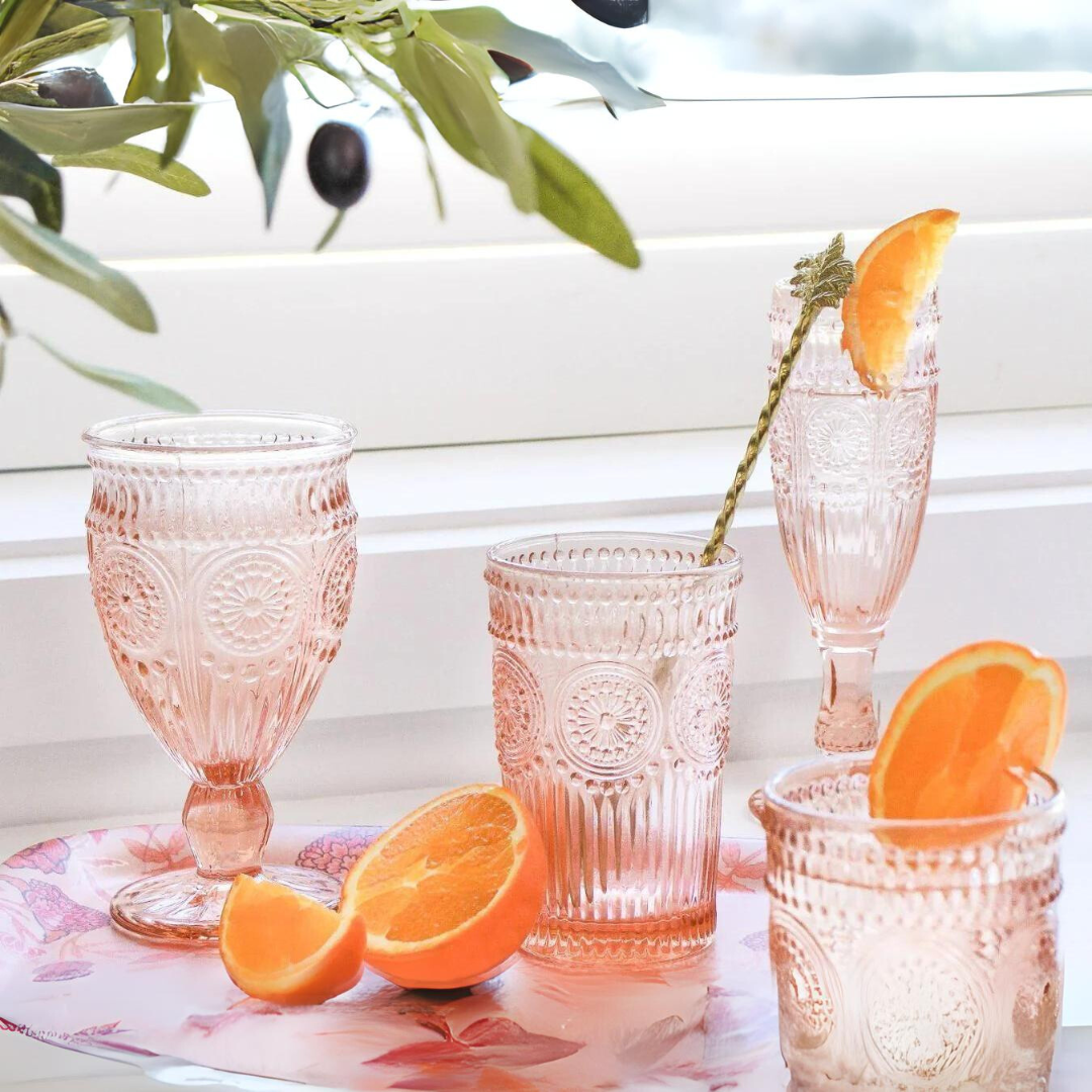 Wine Glass Peach
