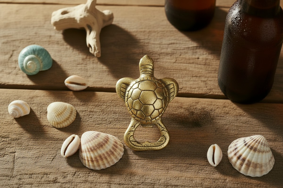 Brass Turtle Bottle Opener