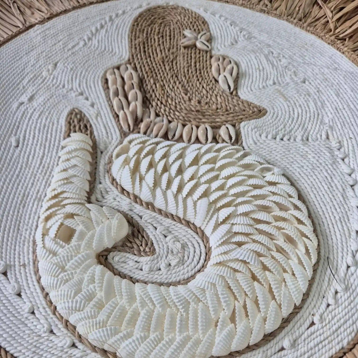 Sirena - Mermaid Shell Wall Art