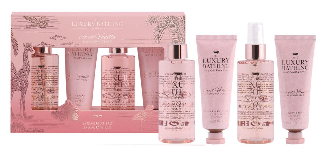 THE LUXURY BATHING SWEET VANILLA ALMOND GLAZE CALM
