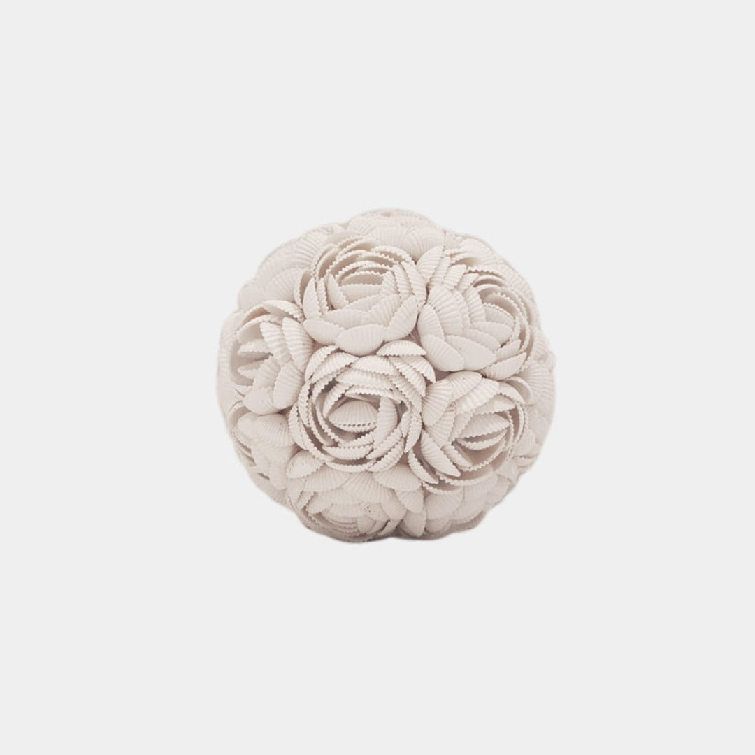 Shell Ball - Rose Design Decor Balls
