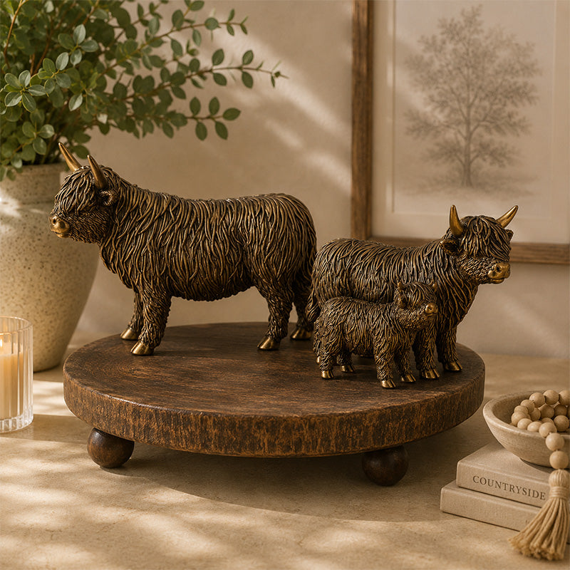 Highland Cow Figurine