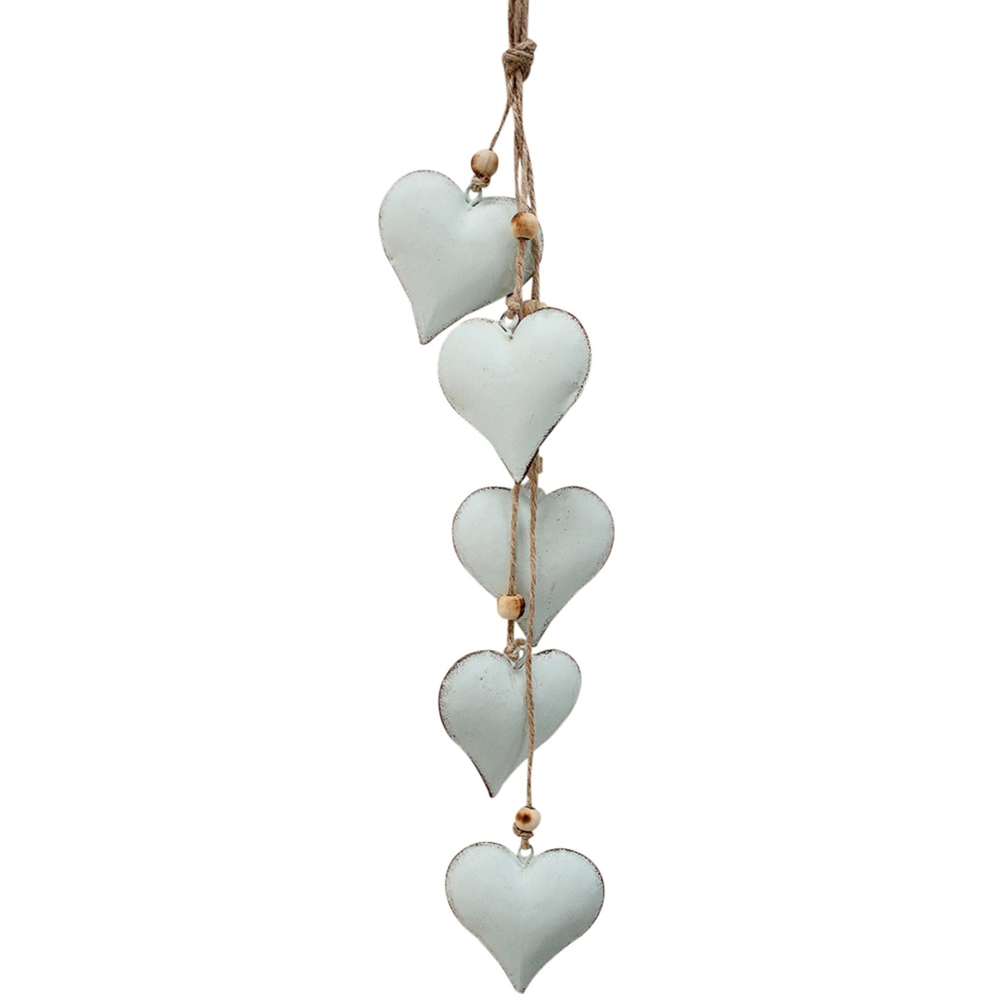Hanging Heart Trail - Soft Blue