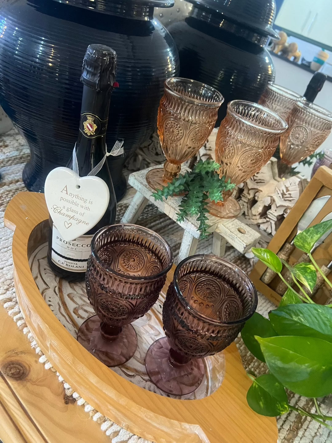 Wine Glass Pink