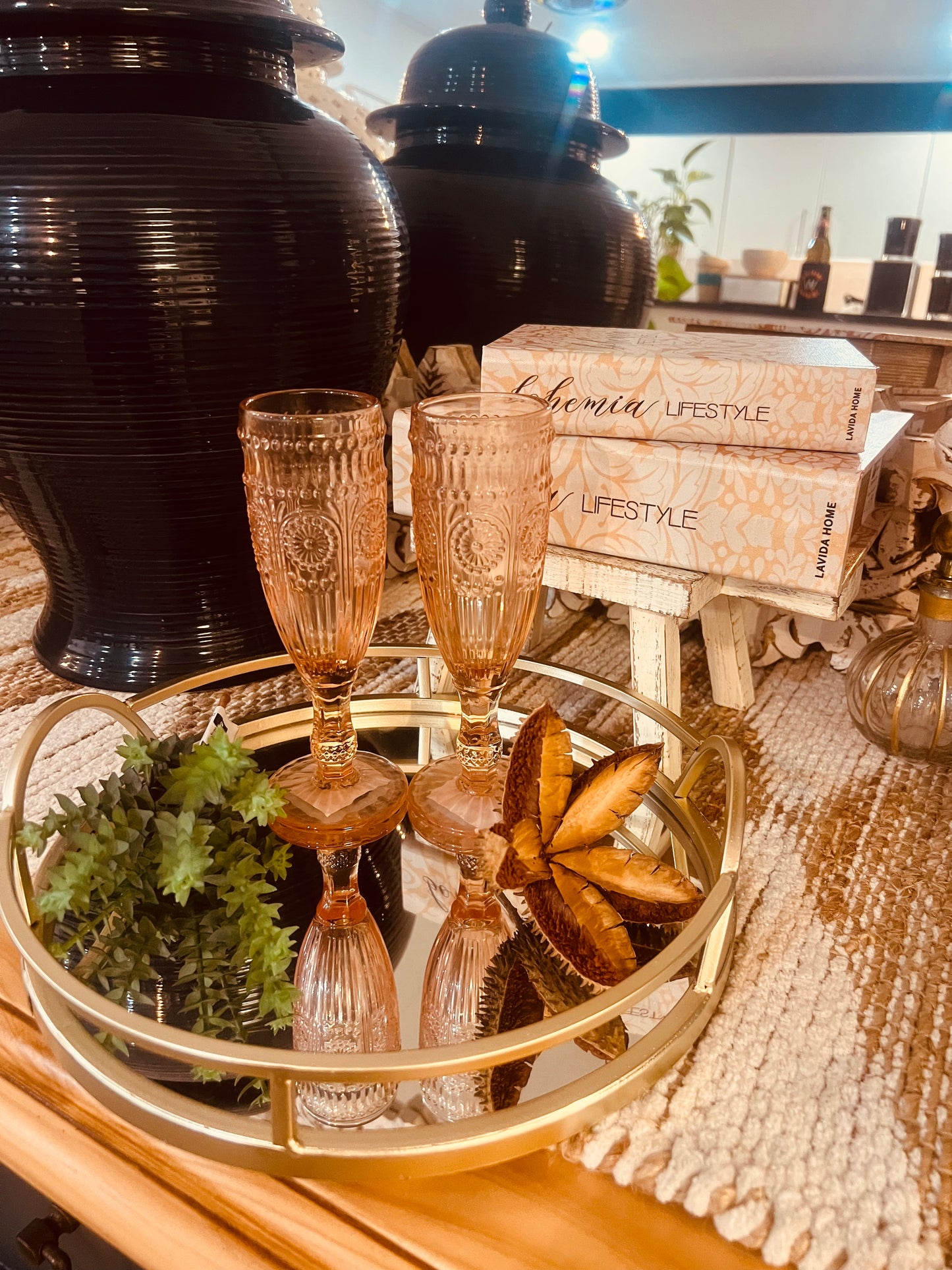 Champagne Flute Peach
