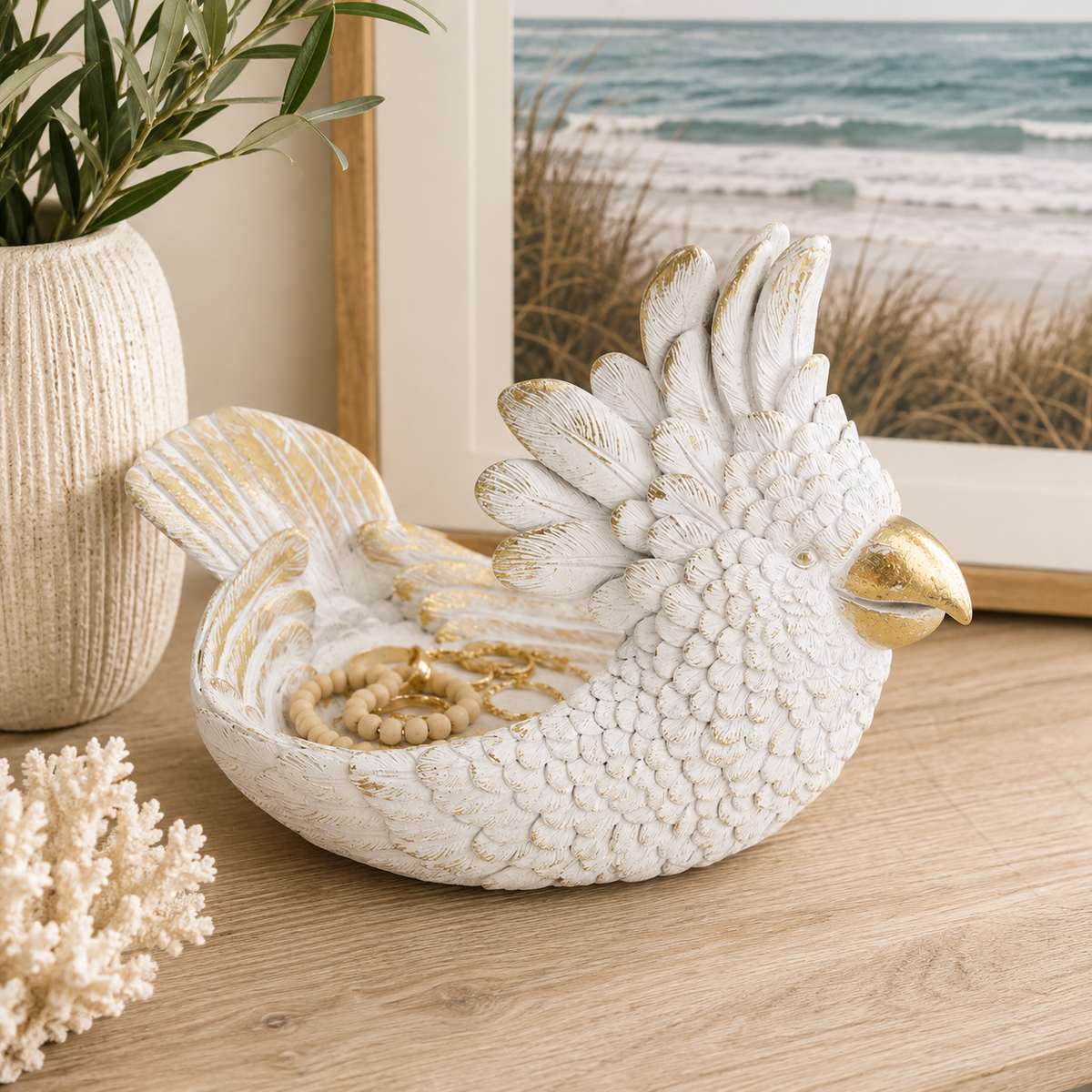 Klaud the Cockatoo Trinket Bowl