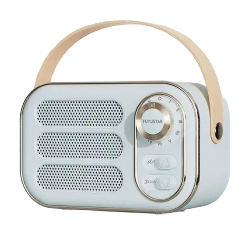 1960s-Inspired Bluetooth Speaker – Navy, Mint, Pink, Blue & White