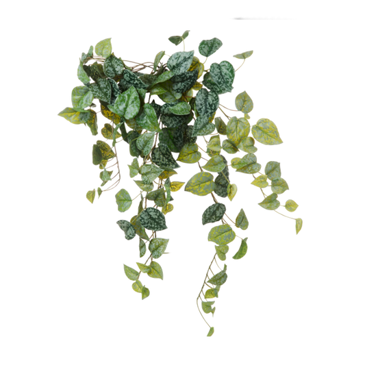 Artificial green leafy vine 