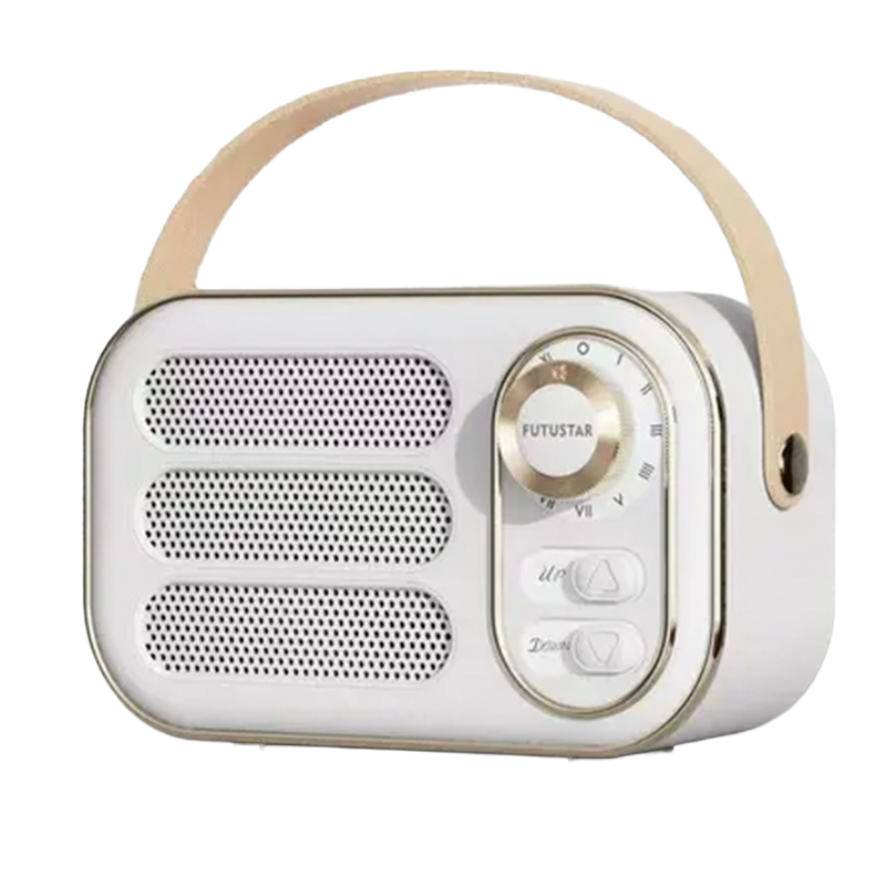 1960s-Inspired Bluetooth Speaker – Navy, Mint, Pink, Blue & White