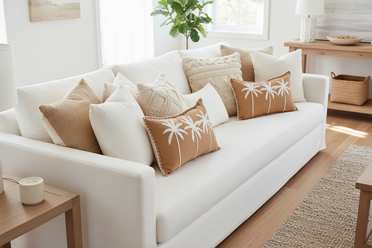 Sunset Palms Cushion Cover