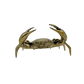 Bronze crab sculpture  - Front view