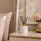 Deco White Reed Diffuser with Custom Lid Finish