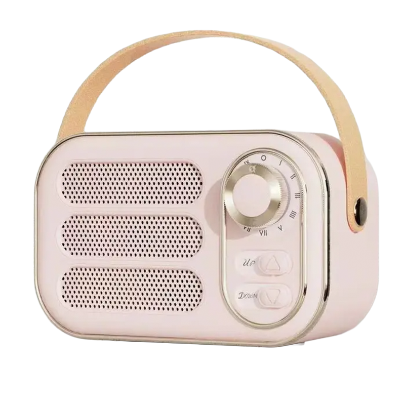 1960s-Inspired Bluetooth Speaker – Navy, Mint, Pink, Blue & White