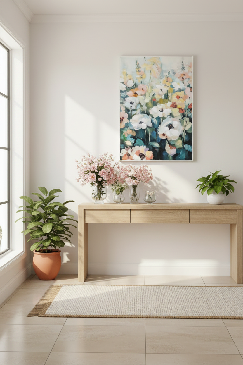 Wildflower Meadows Framed Artwork 70x100cm