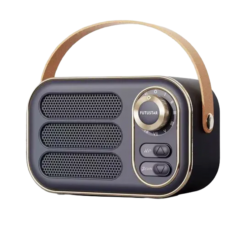 1960s-Inspired Bluetooth Speaker – Navy, Mint, Pink, Blue & White