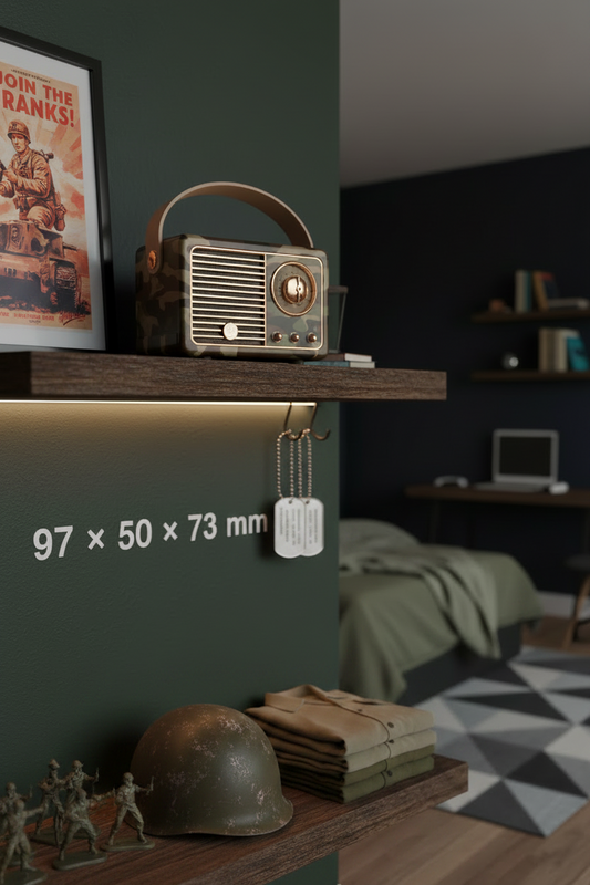 Retro Camo Bluetooth Speaker