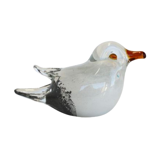 Glass Resting Seagull