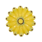 Yellow Banana Bunch Bowl Top View
