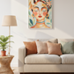 Tropical Muse Framed Artwork 80x120cm