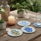 Decorative Hamsa Coasters - Set of 4