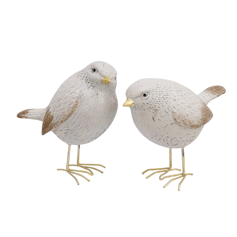 Pair of white birds