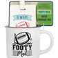 Sports Ceramic Mug & Accessory Gift Set - Choice of Design