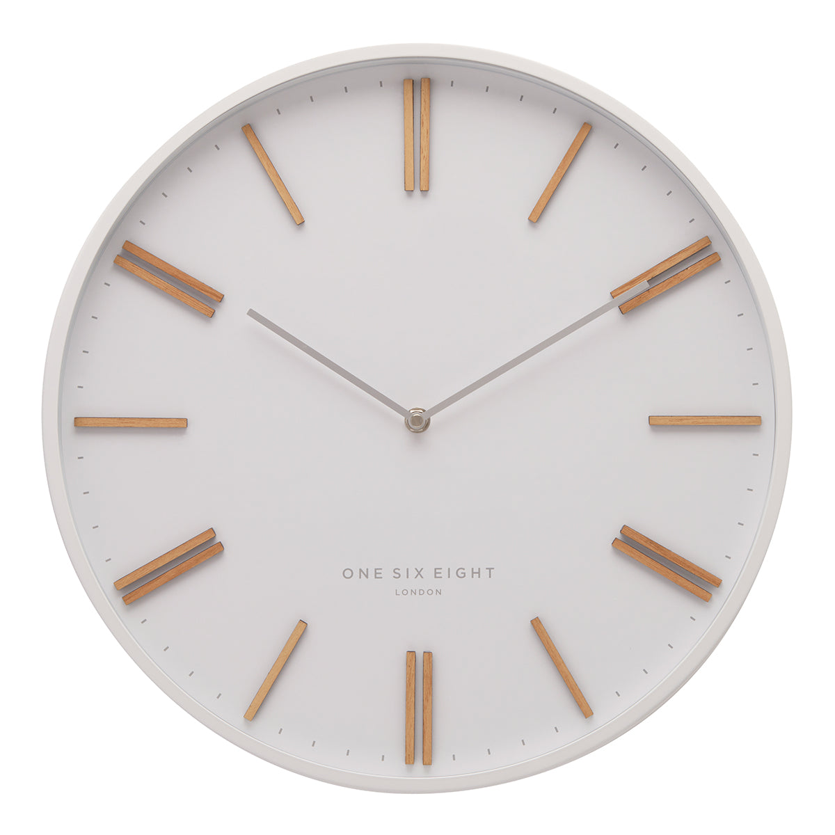 ESME 40cm White Silent Wall Clock (One Six Eight London)