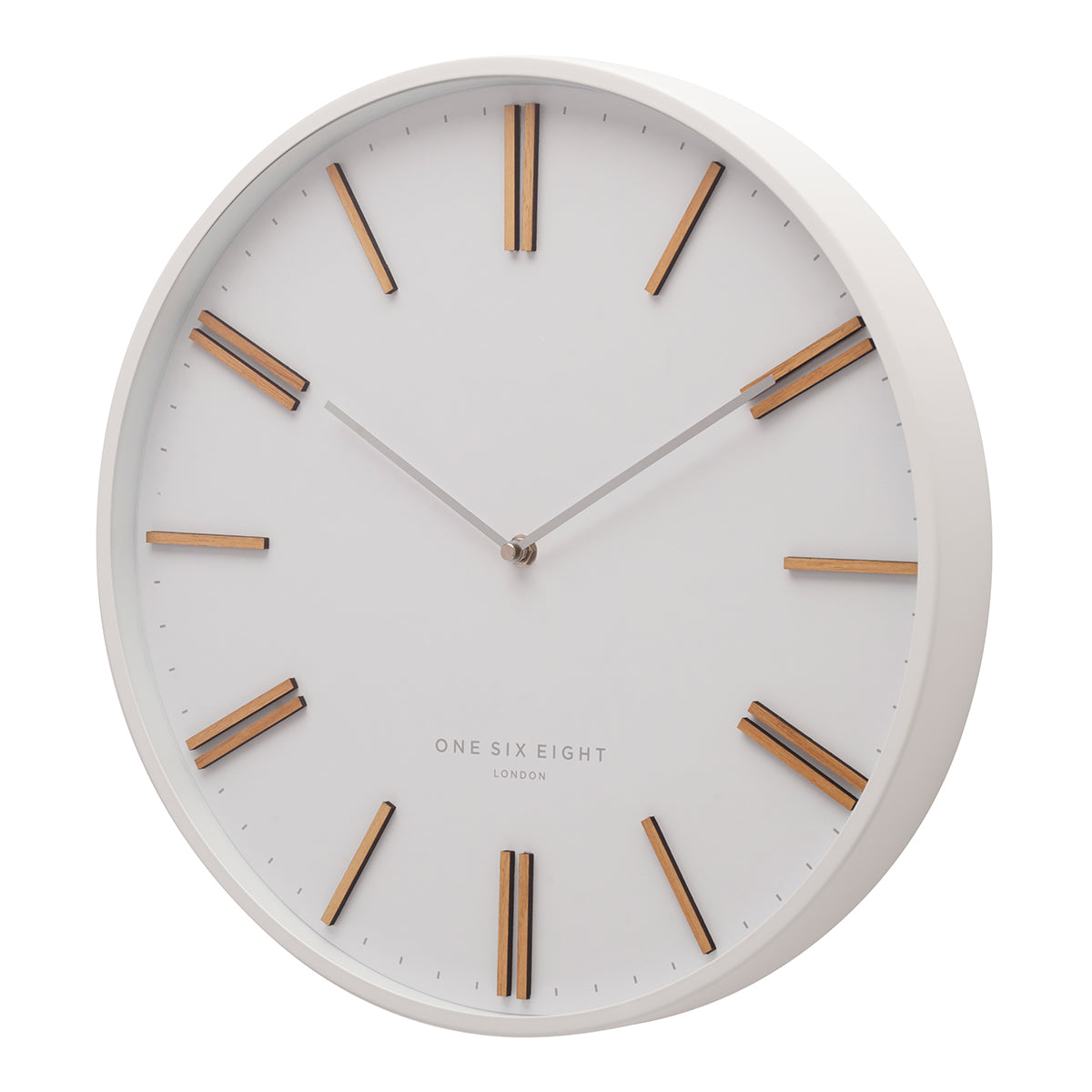 ESME 40cm White Silent Wall Clock (One Six Eight London)