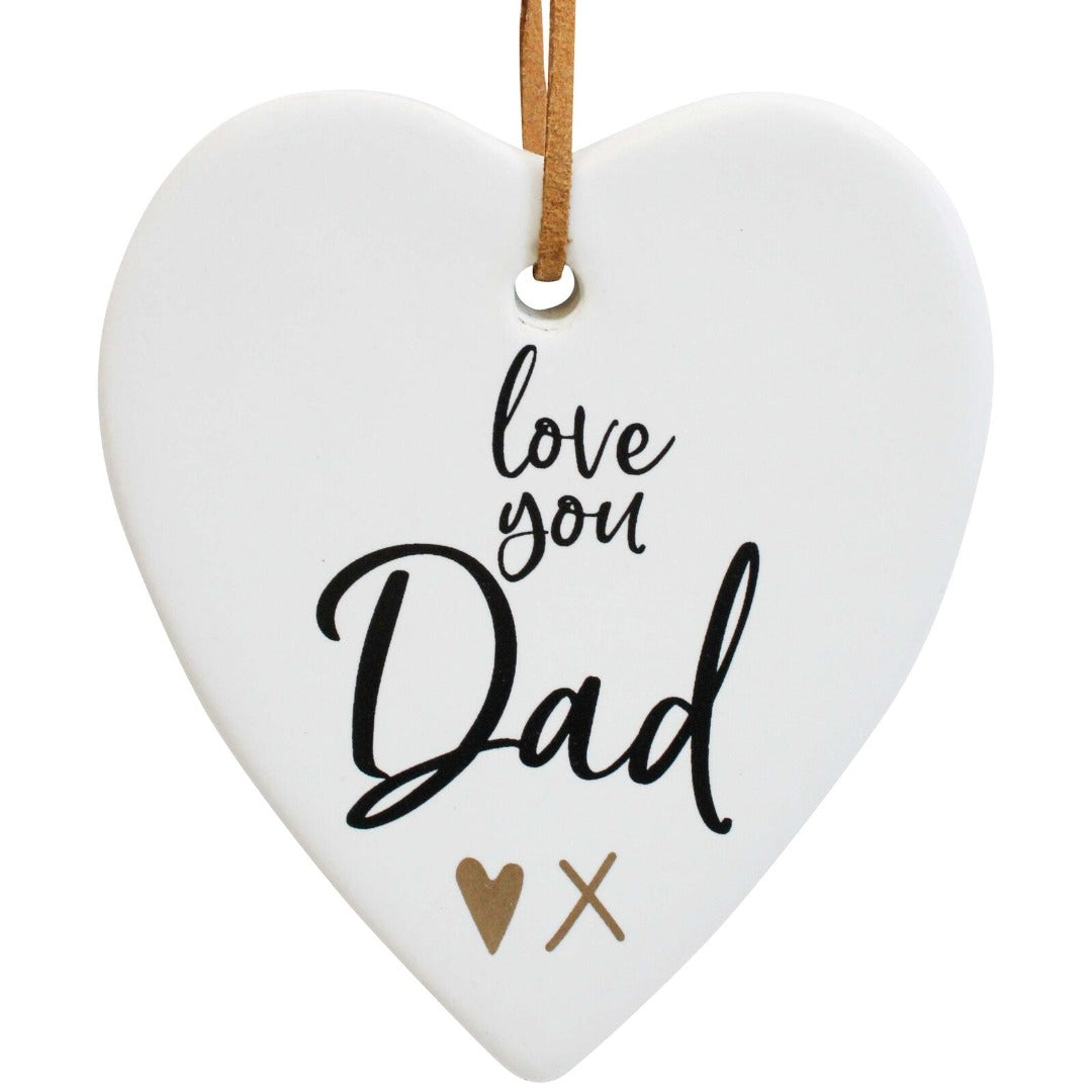 Hanging Heart Dad X