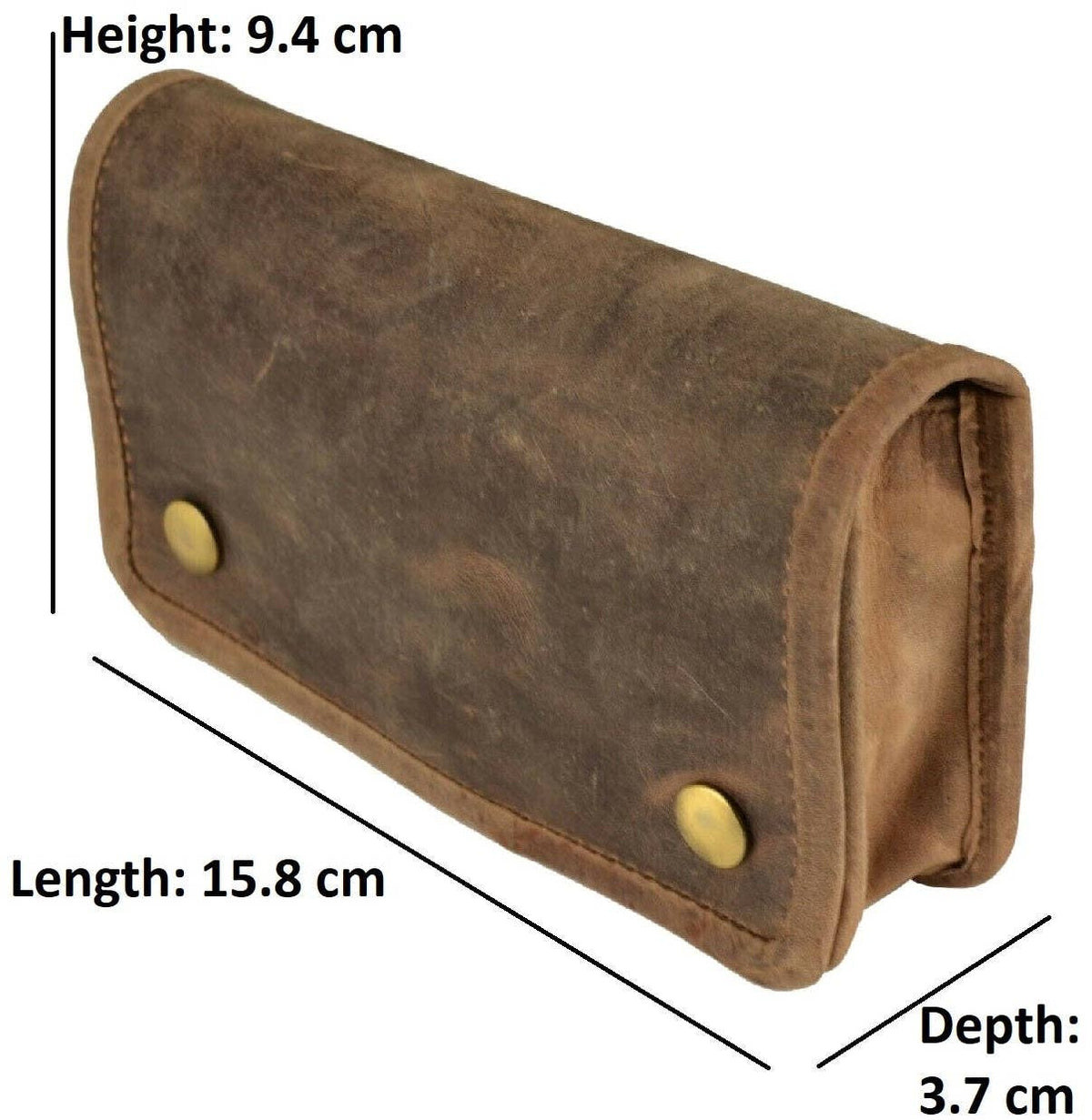 Vintage Leather Tobacco Pouch
