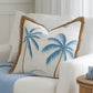 Ocean Palm Cushion Cover