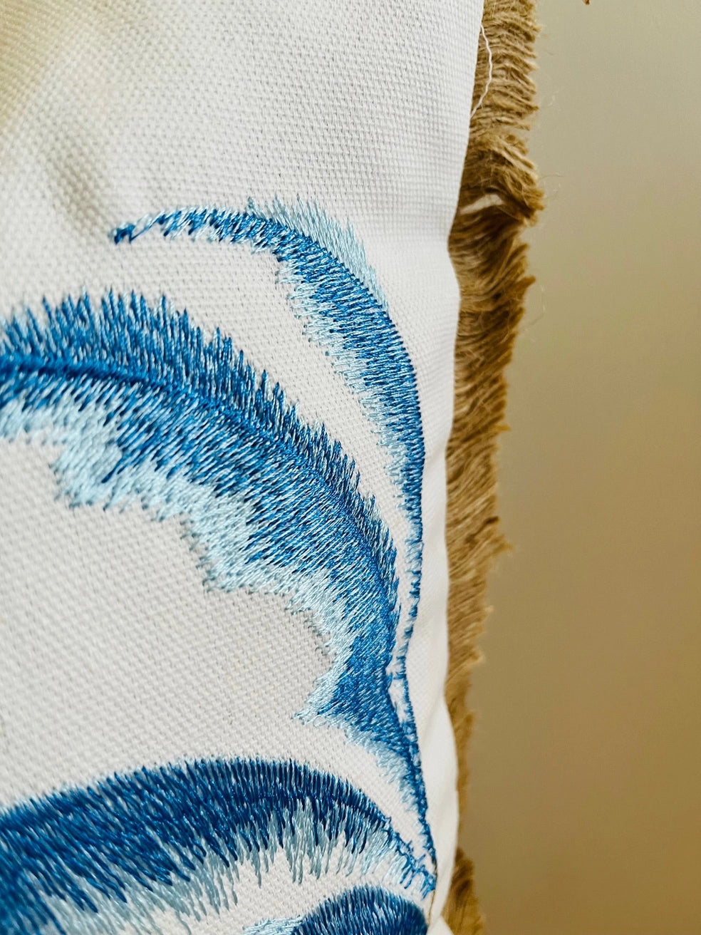 Ocean Palm Cushion Cover