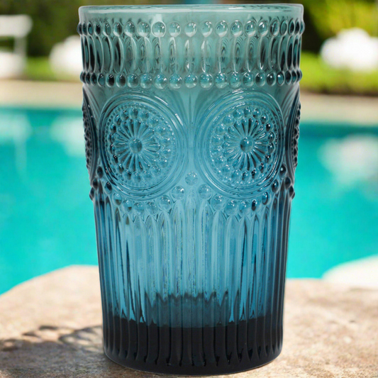 Tumbler Tall Sapphire Glassware