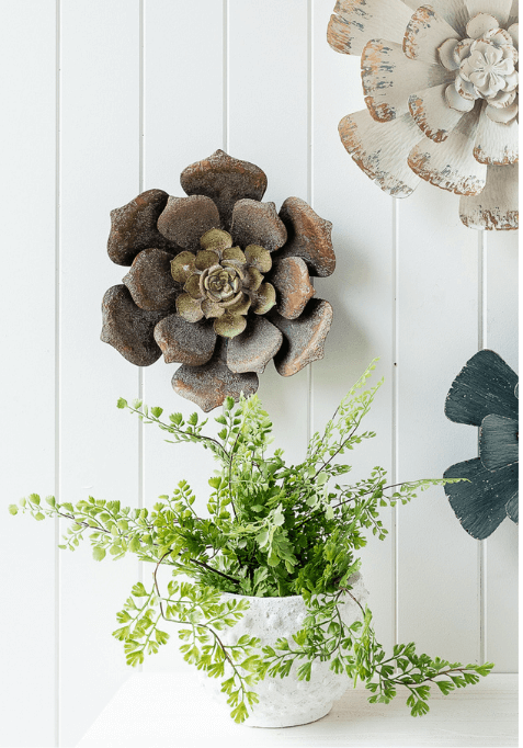 Brown Flower Wall Art