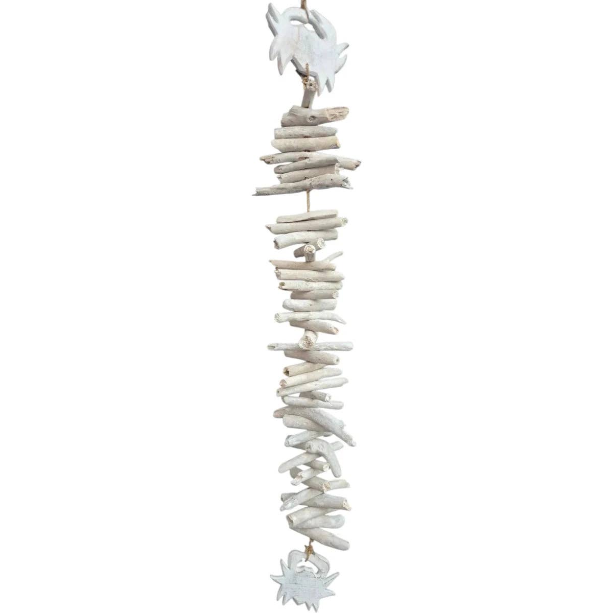 Driftwood Wall Hanging Crab Garland