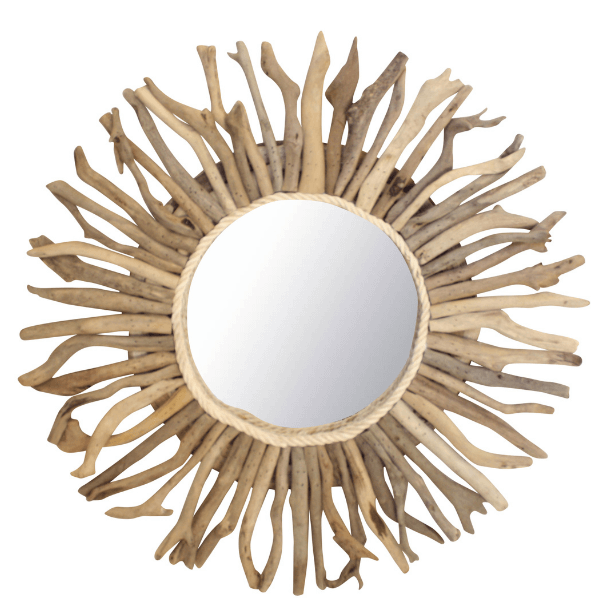 Driftwood Nautical Wall Mirror