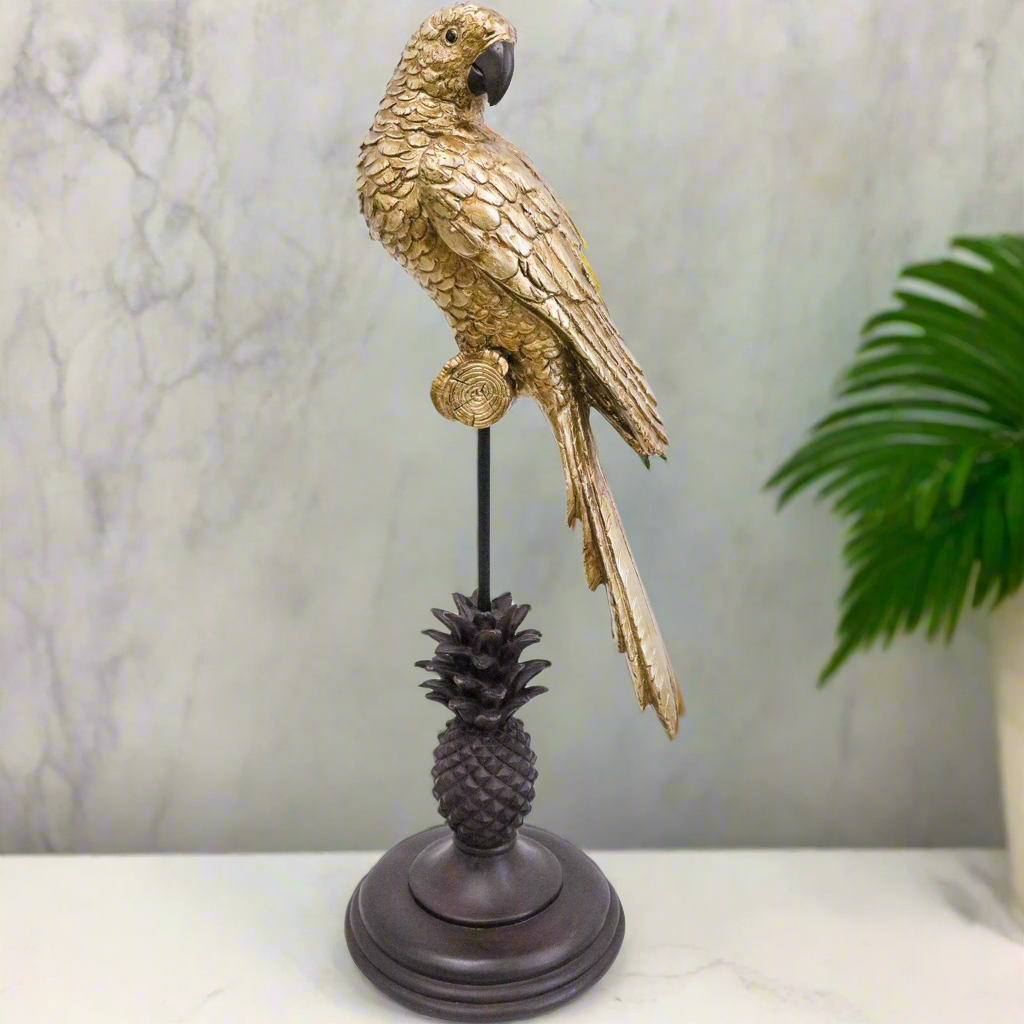 King Parrot Gold/stand