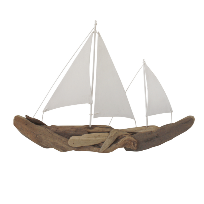 Driftwood Sail Boat