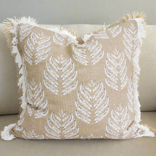 Cushion Fern Natural